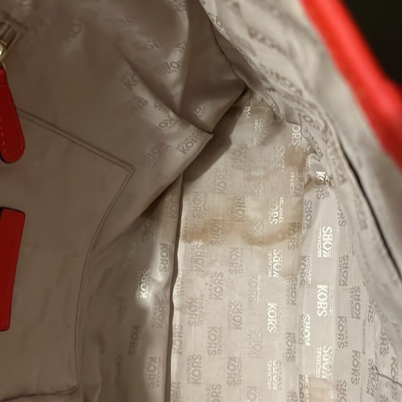 Michael Kors shopping tote Red color - Picture 3 of 9